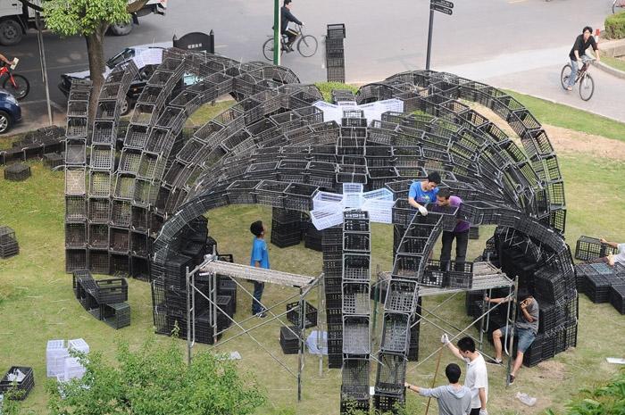 上海博物館創意回收果籃打造圖3 上海博物館創意回收果籃打造圖3